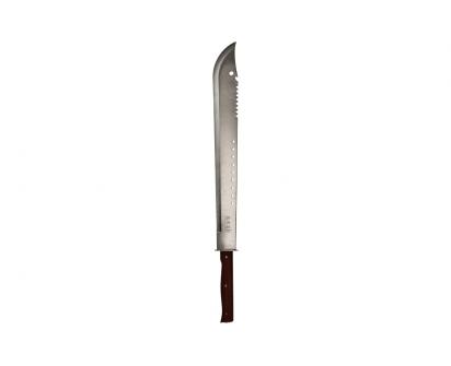 Ocelová mačeta 77 cm s oblou špičkou