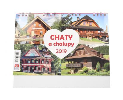 Chaty a chalupy kalendář 2019 22 x 18 cm