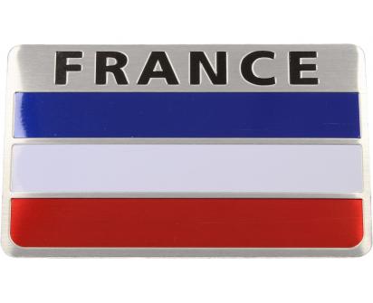 Kovová samolepka France 8cm x 5cm