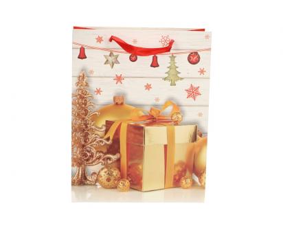 Dárková vánoční taška dárek 23x18 cm