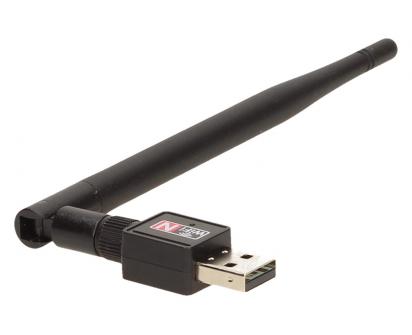 Bezdrátový wifi adaptér 802.11N s USB portem 2.0 