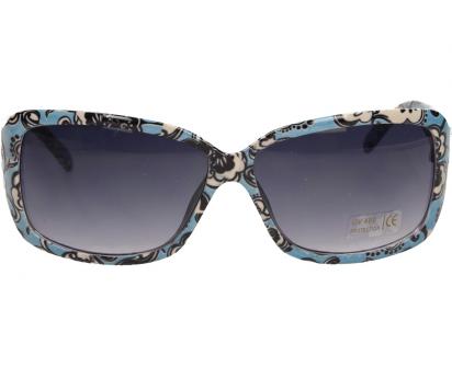 Sluneční brýle kytkované modro-bílé 9330