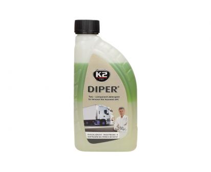 K2 DIPER 1 kg - dvousložkový prostředek k odstranění nejtěžších nečistot