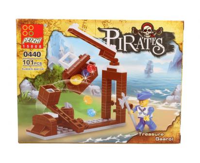 Stavebnice Peizhi Pirates Treasure Gaarol 0440