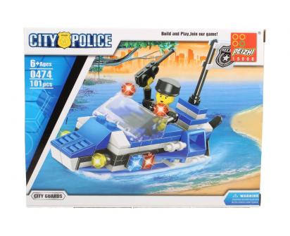 Stavebnice Peizhi City Police 0474