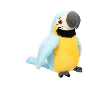 Interaktivní mluvící papoušek Modrý