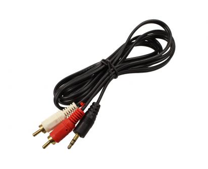 Redukční stereo kabel 3,5 mm-2R 1,5m
