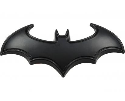 Kovová samolepka Batman 8 x 3 cm černá