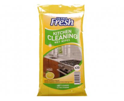 Deep Fresh vlhčené čistící ubrousky do kuchyně