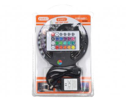 LED pásek FOYU RGB 1,5mX2 FO-Z808 SMD 5050