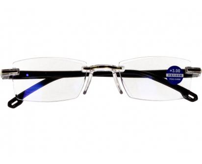Dioptrické brýle s antireflexní vrstvou Zlaté +3,00