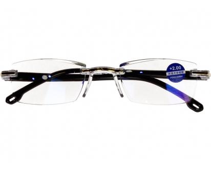 Dioptrické brýle s antireflexní vrstvou Zlaté +2,00