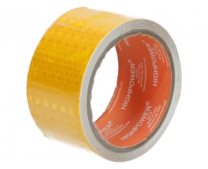 Reflexní lepící páska žlutá 5m