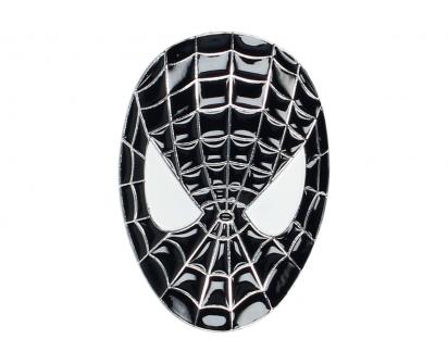 Kovová Samolepka Spiderman 3D – hlava (černá) 8 × 5,5 cm