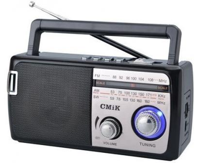 Přenosné nabíjecí rádio CMiK MK-177BT