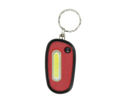 Mini COB LED svítilna – klíčenka s 6 LED, 6 × 3,5 cm