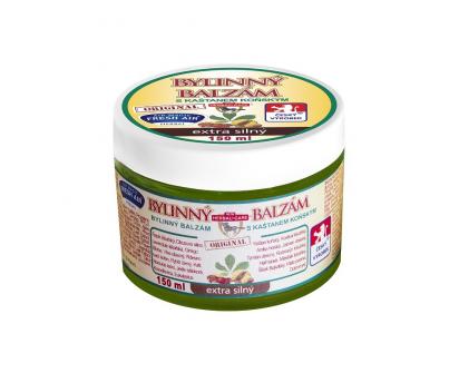 Bylinný balzám s kaštanem koňským 150 ml – extra silný
