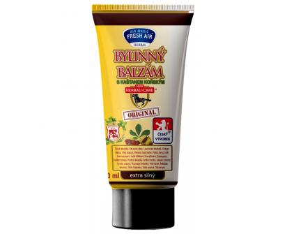 Bylinný balzám s kaštanem koňským v tubě 150 ml – extra silný