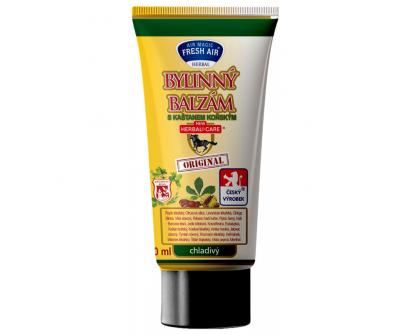 Bylinný balzám s kaštanem koňským v tubě 150 ml – chladivý
