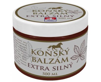 Koňský balzám s kaštanem koňským 500 ml – extra silný