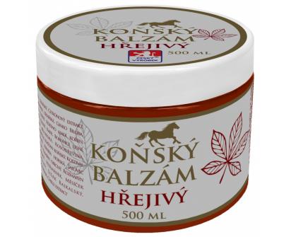 Koňský balzám s kaštanem koňským 500 ml – hřejivý