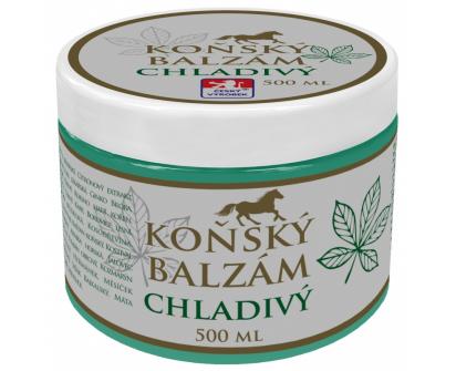 Koňský balzám s kaštanem koňským 500 ml – chladivý