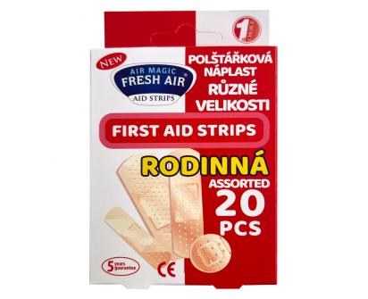 Polštářková náplast rodinná 20ks