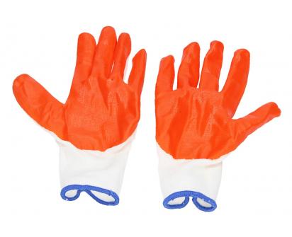 Pogumované pracovní rukavice univerzální velikost 10