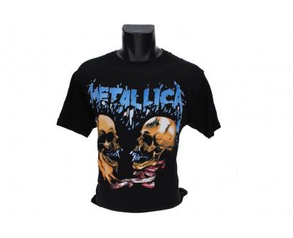 Tričko Metallica, modrý nápis