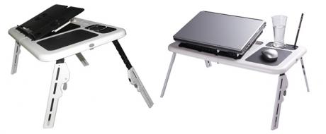 Skládací stolek pod notebook 2v1