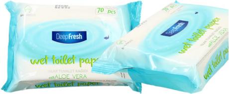 Deep Fresh vlhčený toaletní papír 70 kusů
