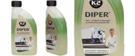 K2 DIPER 1 kg - dvousložkový prostředek k odstranění nejtěžších nečistot