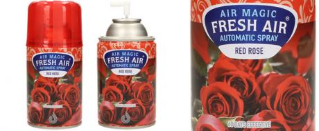 FRESH AIR Red Rose - náplň do automatického osvěžovače vzduchu 260ml
