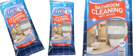 Ultra Fresh vlhčené čistící ubrousky do koupelny 