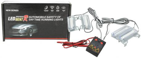LED světla pro denní LED-DRL 4ks