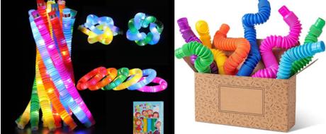 Pop natahovací svítivé trubičky 15-45cm 12ks