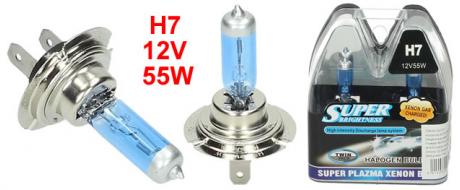 Halogenové žárovky H7 12V-55W sada 2 kusy
