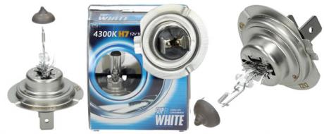 Bílé žárovky H7 55W - 4300K