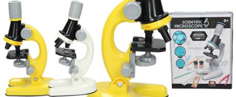 Mikroskop zvětšení 100x, 400x a 1200x zvětšení