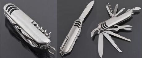 Skládací kapesní nůž 14v1 