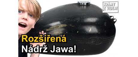 Nádrž Jawa Velká z dílu Co dneska najdu (čas 0:30)