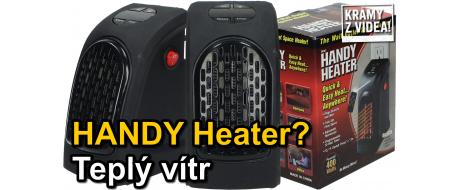 Handy Heater nebo také teplý vítr, topení z videa, kde nefunguje větrák. To musíš mít!