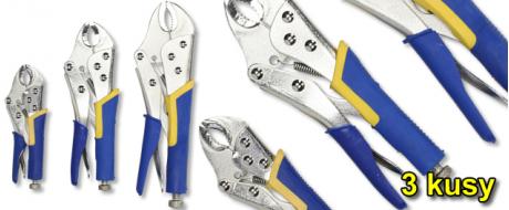 Sada samosvorných kleští 3 ks – 14, 18 a 25 cm