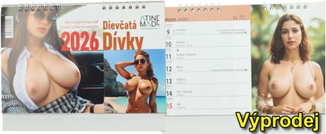 Stolní týdenní kalendář 2026 – dívky