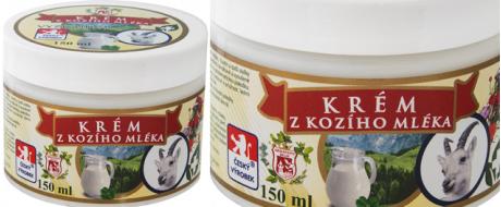 Krém z kozího mléka 150 ml - vyživující