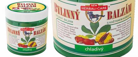 Bylinný chladivý balzám s kaštanem koňským 500 ml