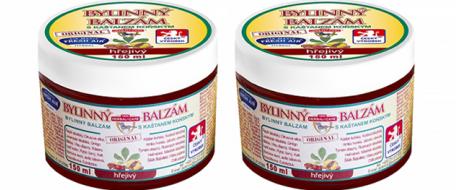 Bylinný balzám s kaštanem koňským 150 ml – hřejivý