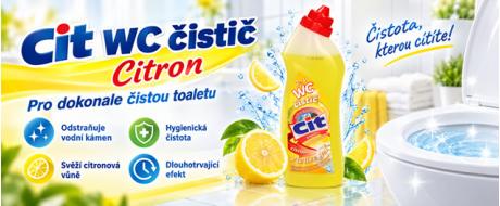 Cit gel na WC Citron 750ml