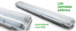 LED Zářivkové svítidlo 2x18W IP65 120 cm
