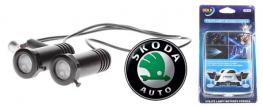 Led Logo Projektor Škoda Sada 2 kusy
